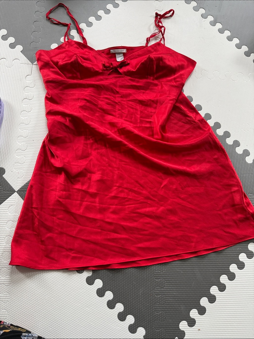 Red Satin Slip Lingerie - Victoria’s Secret